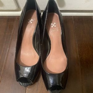Vince camuto peep toe heel